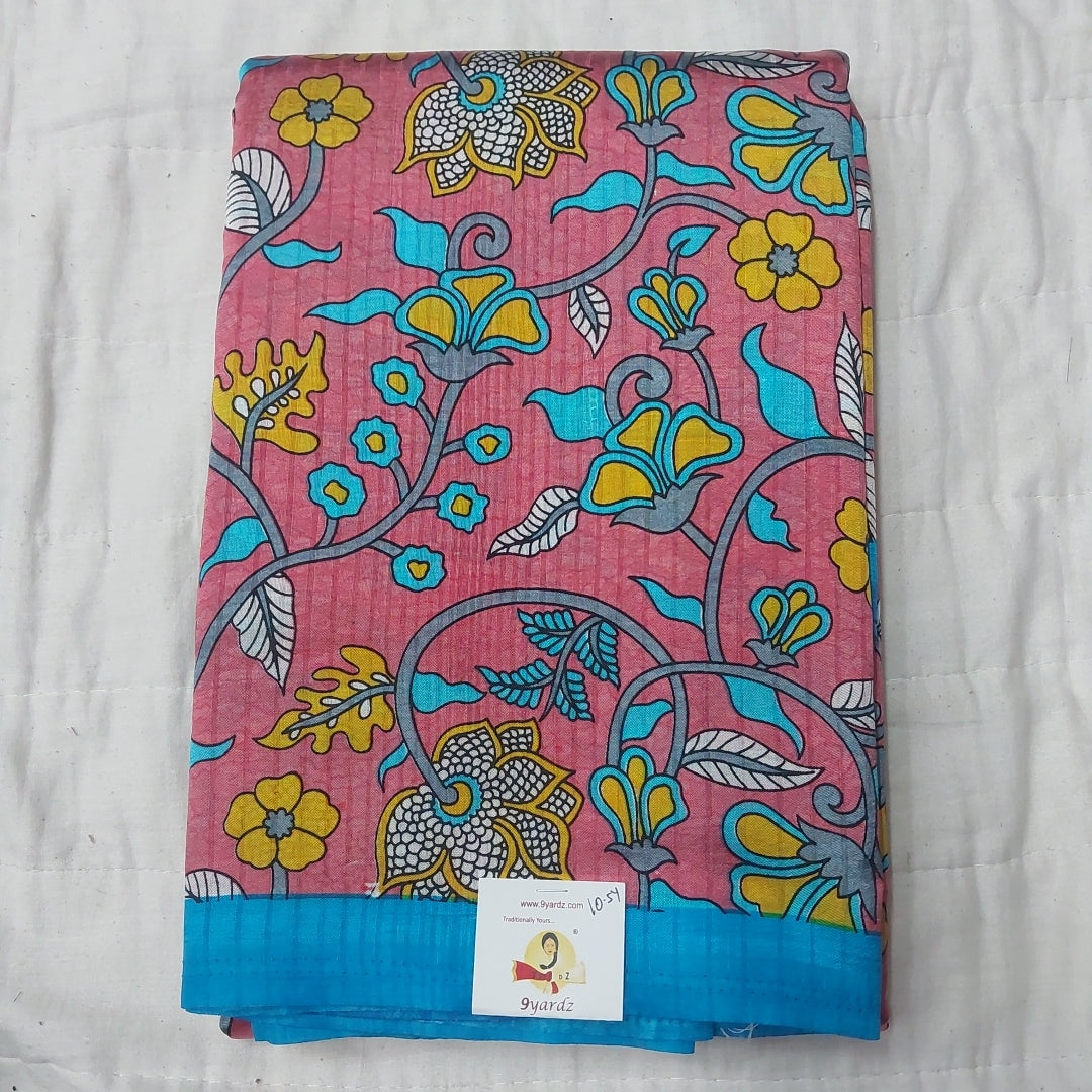 Printed Silk 9.5 yards