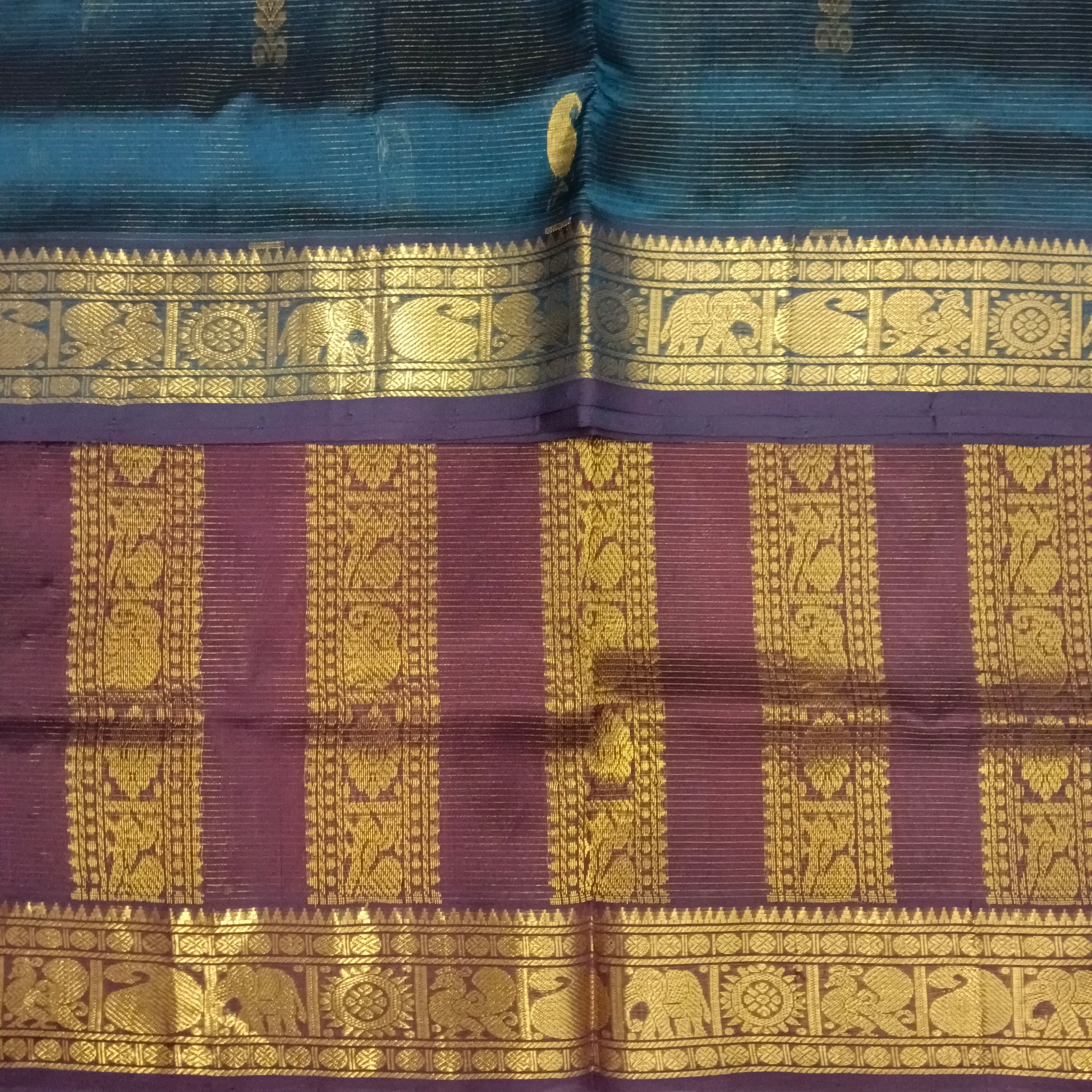 Pure silk cotton 6 yards