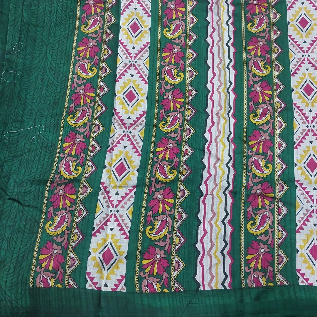 Printed Silk 9.5 yards