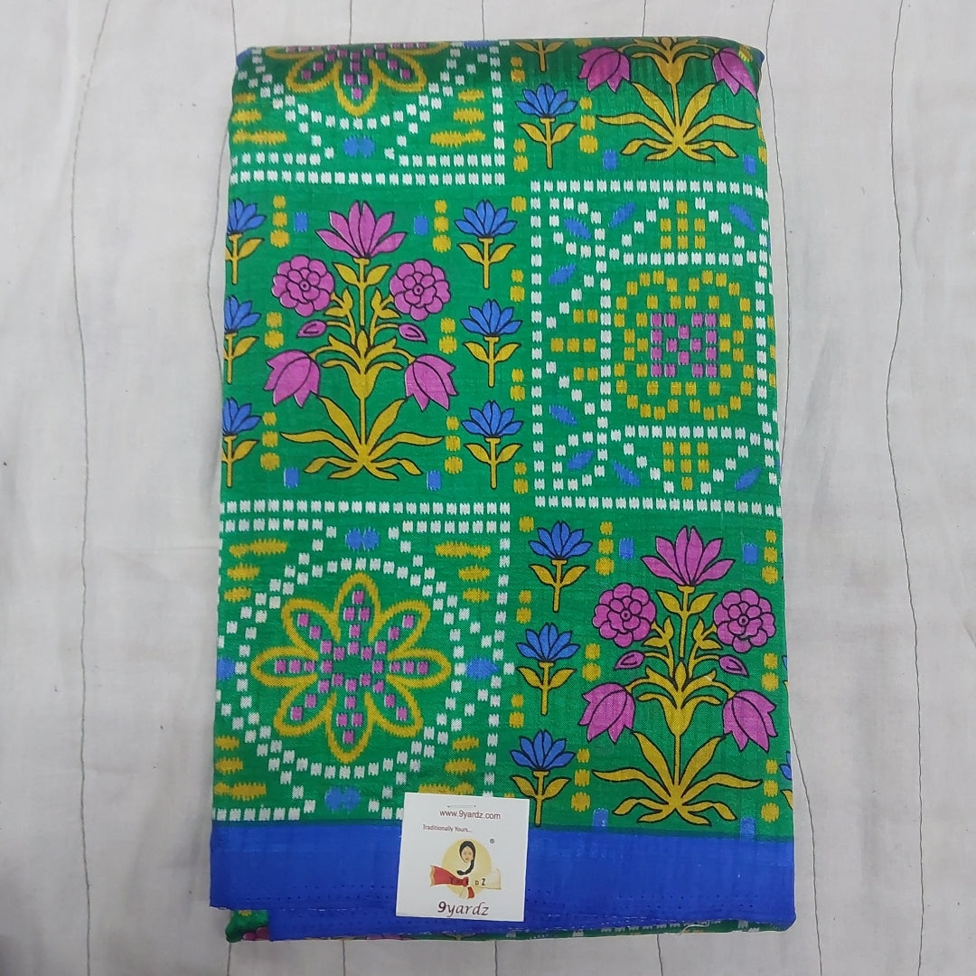 Printed Silk 9.5 yards