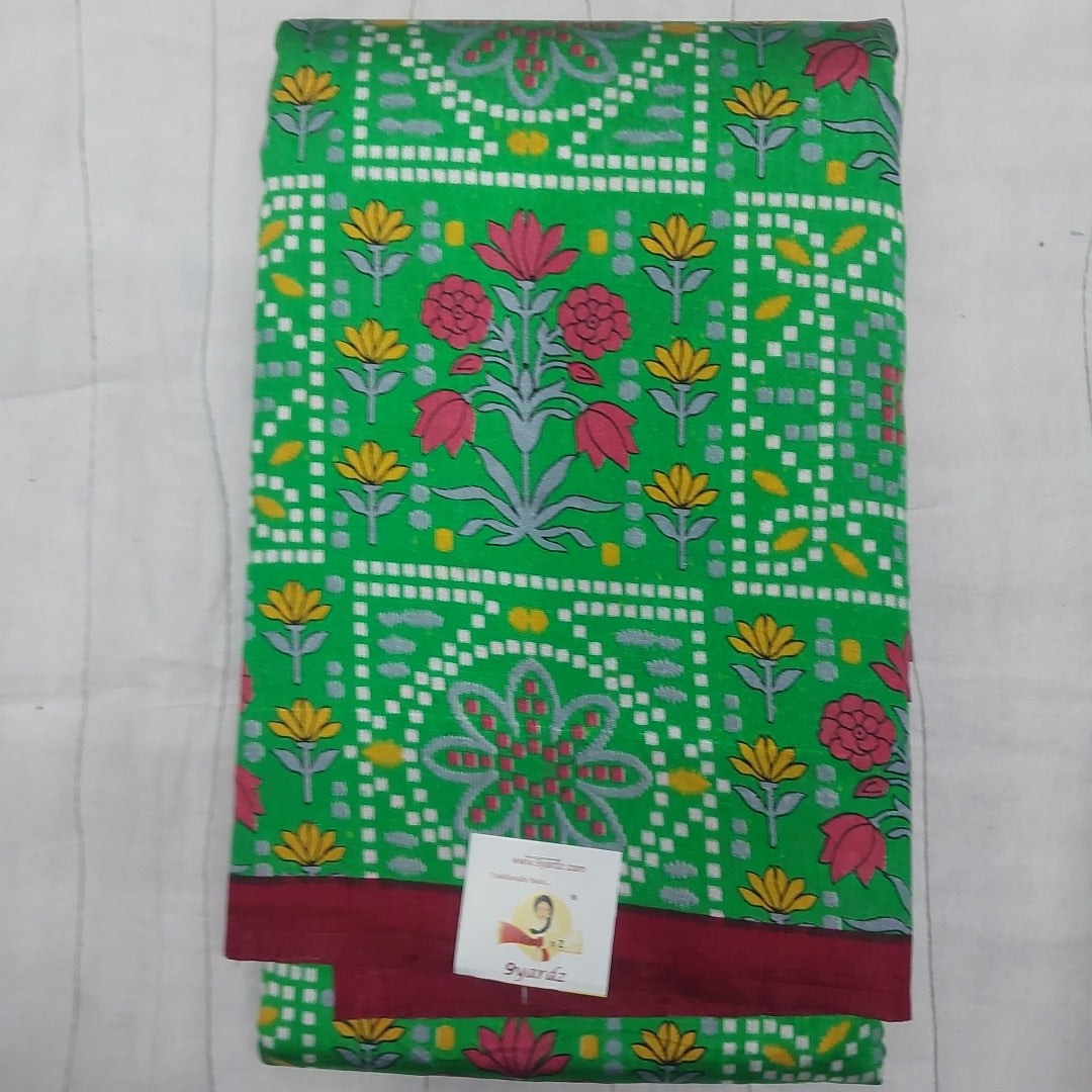 Printed Silk 9.5 yards