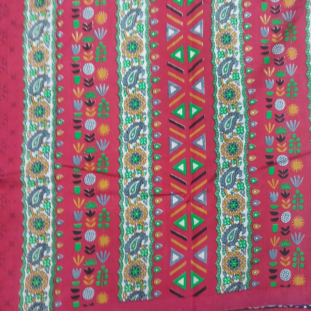 Printed Silk 9.5 yards