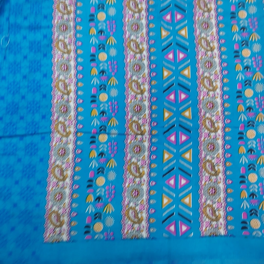 Printed Silk 9.5 yards