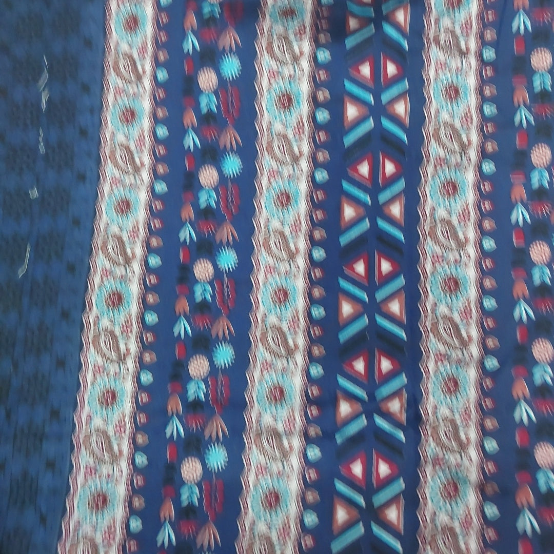 Printed Silk 9.5 yards
