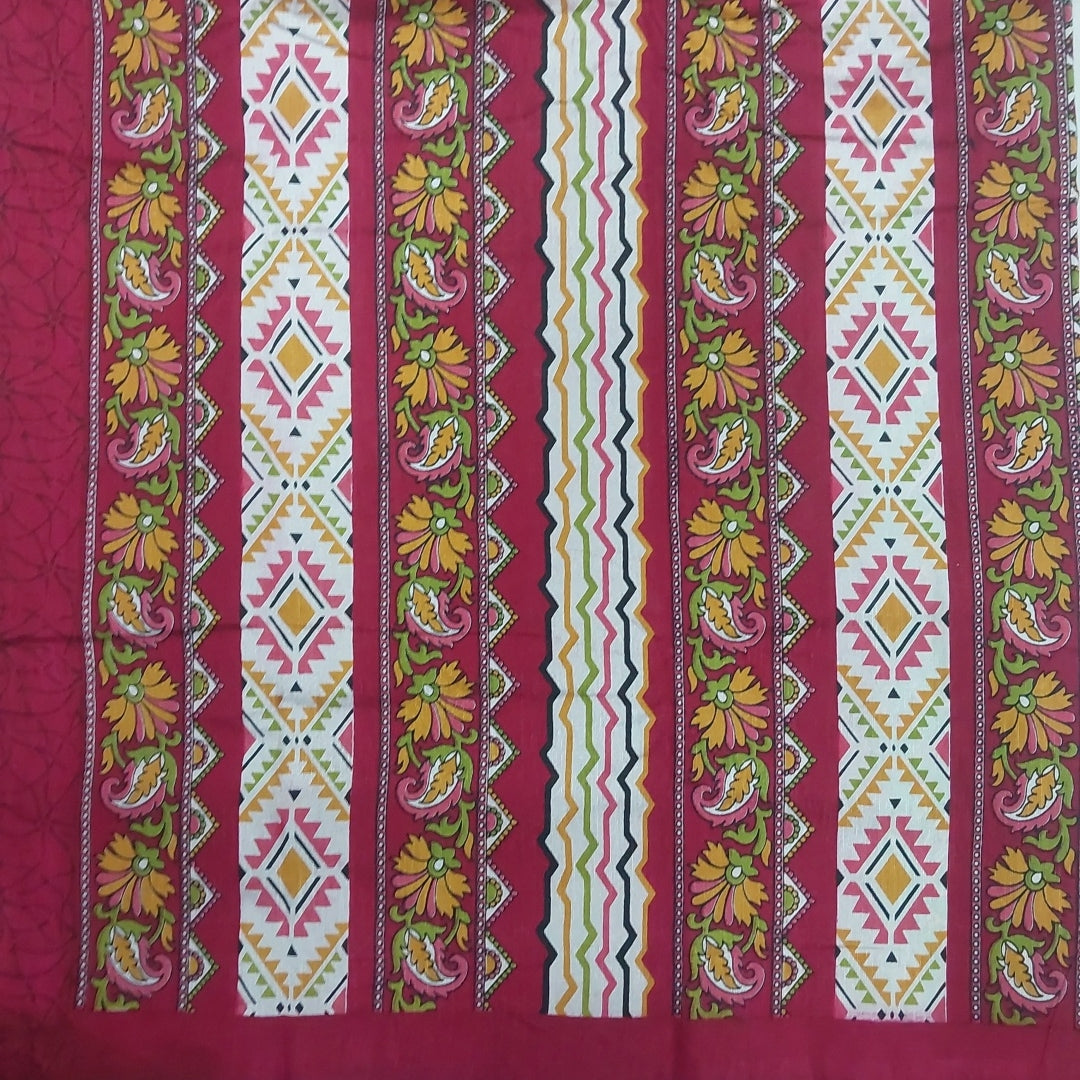 Printed Silk 9.5 yards