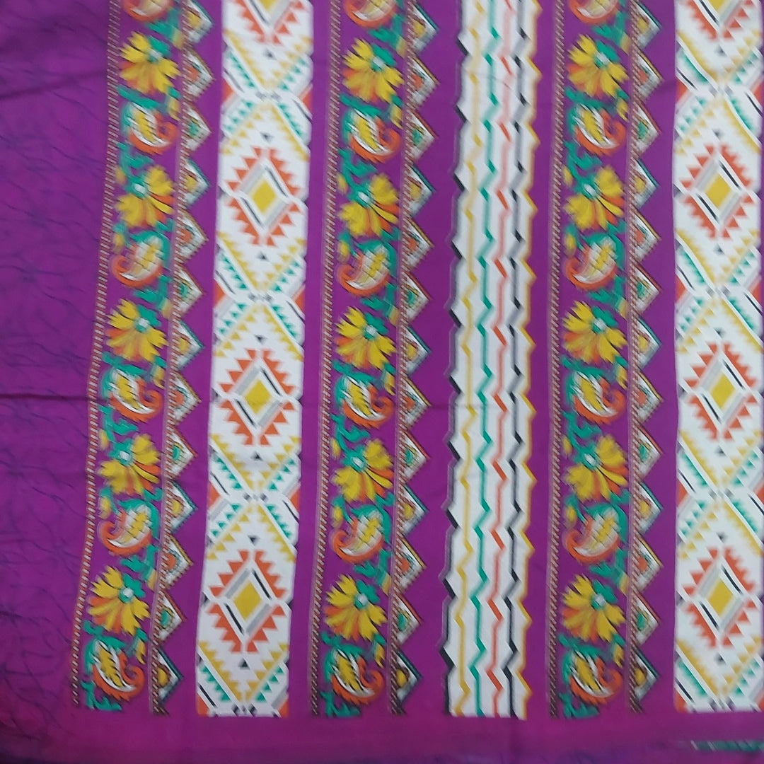 Printed Silk 9.5 yards