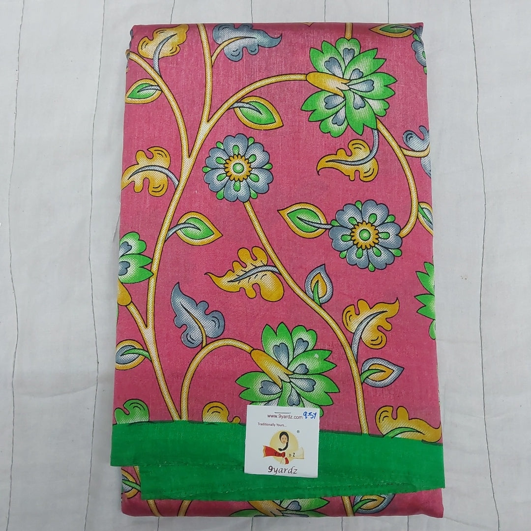 Printed Silk 9.5 yards