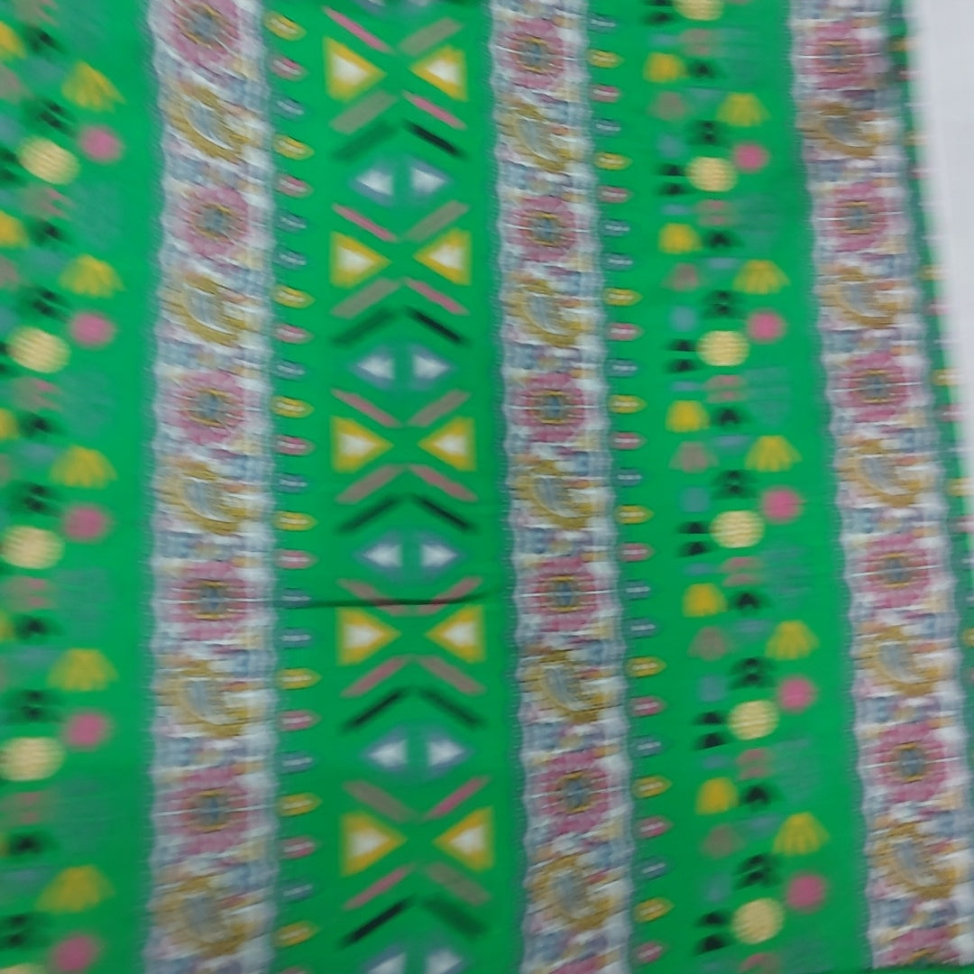 Printed Silk 9.5 yards