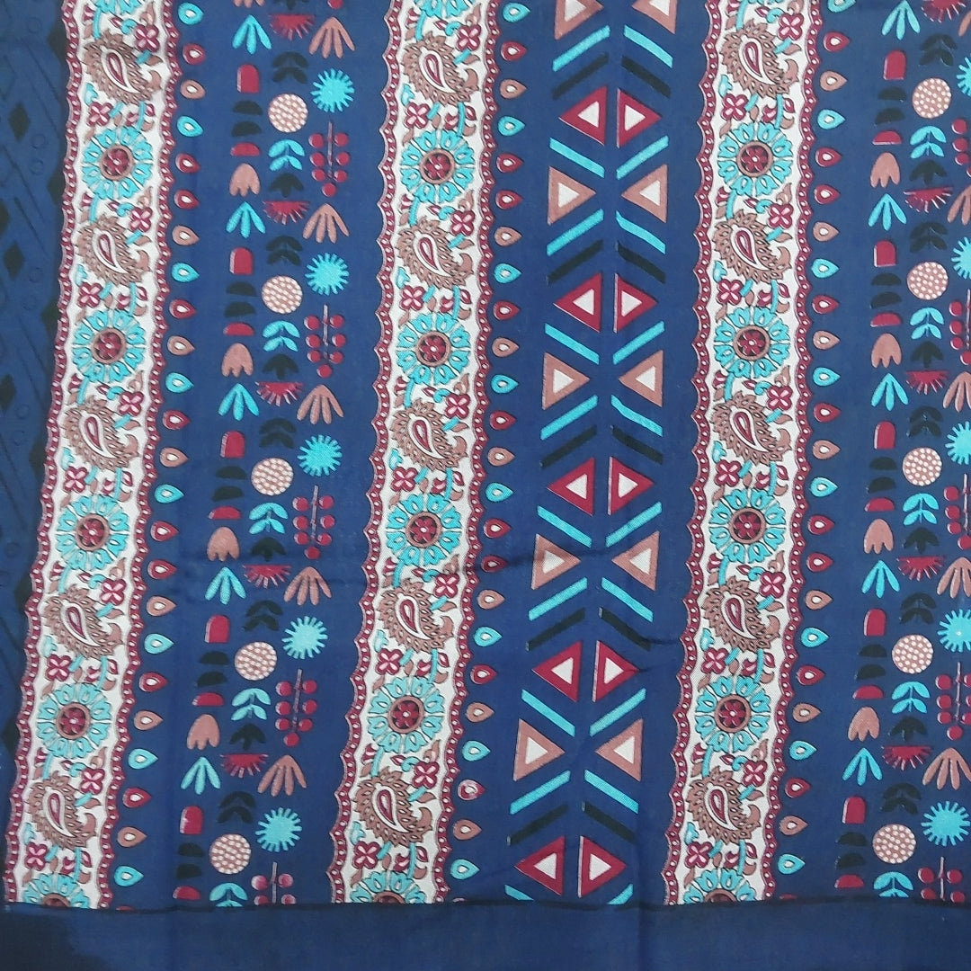 Printed Silk 9.5 yards