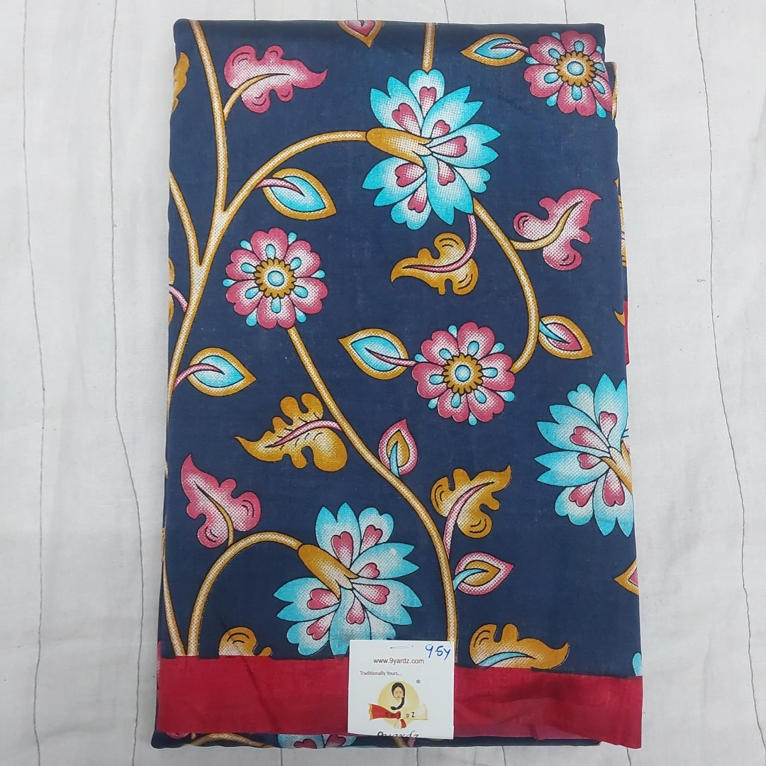 Printed Silk 9.5 yards