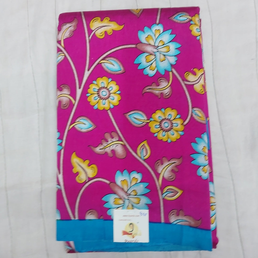 Printed Silk 9.5 yards