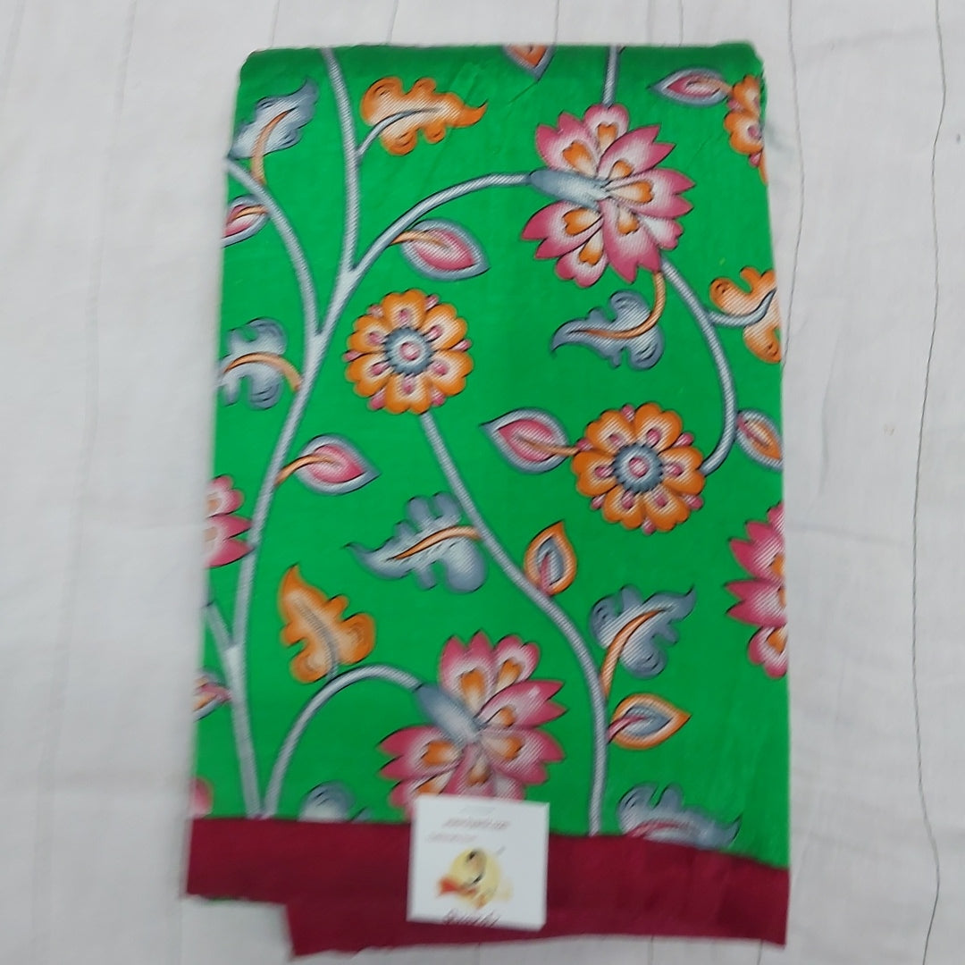Printed Silk 9.5 yards
