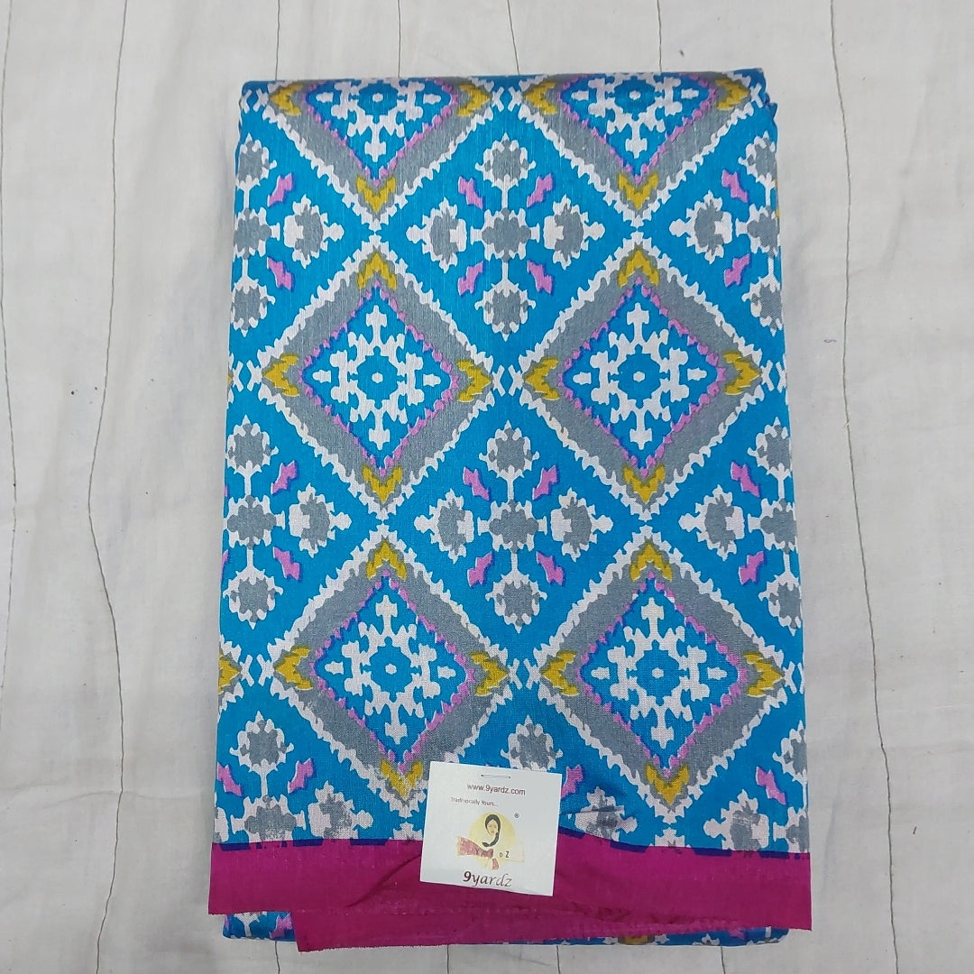 Printed Silk 9.5 yards
