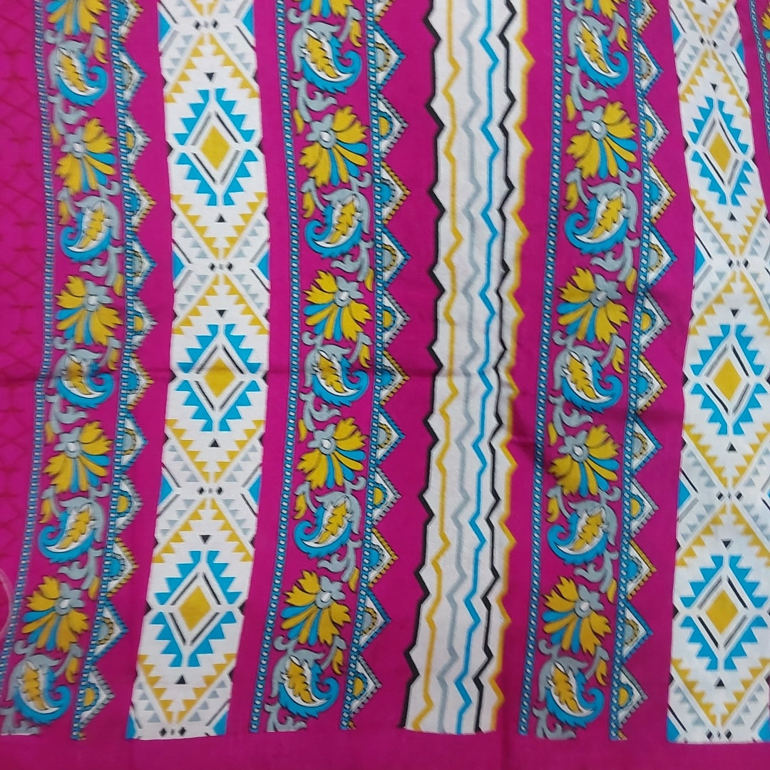Printed Silk 9.5 yards