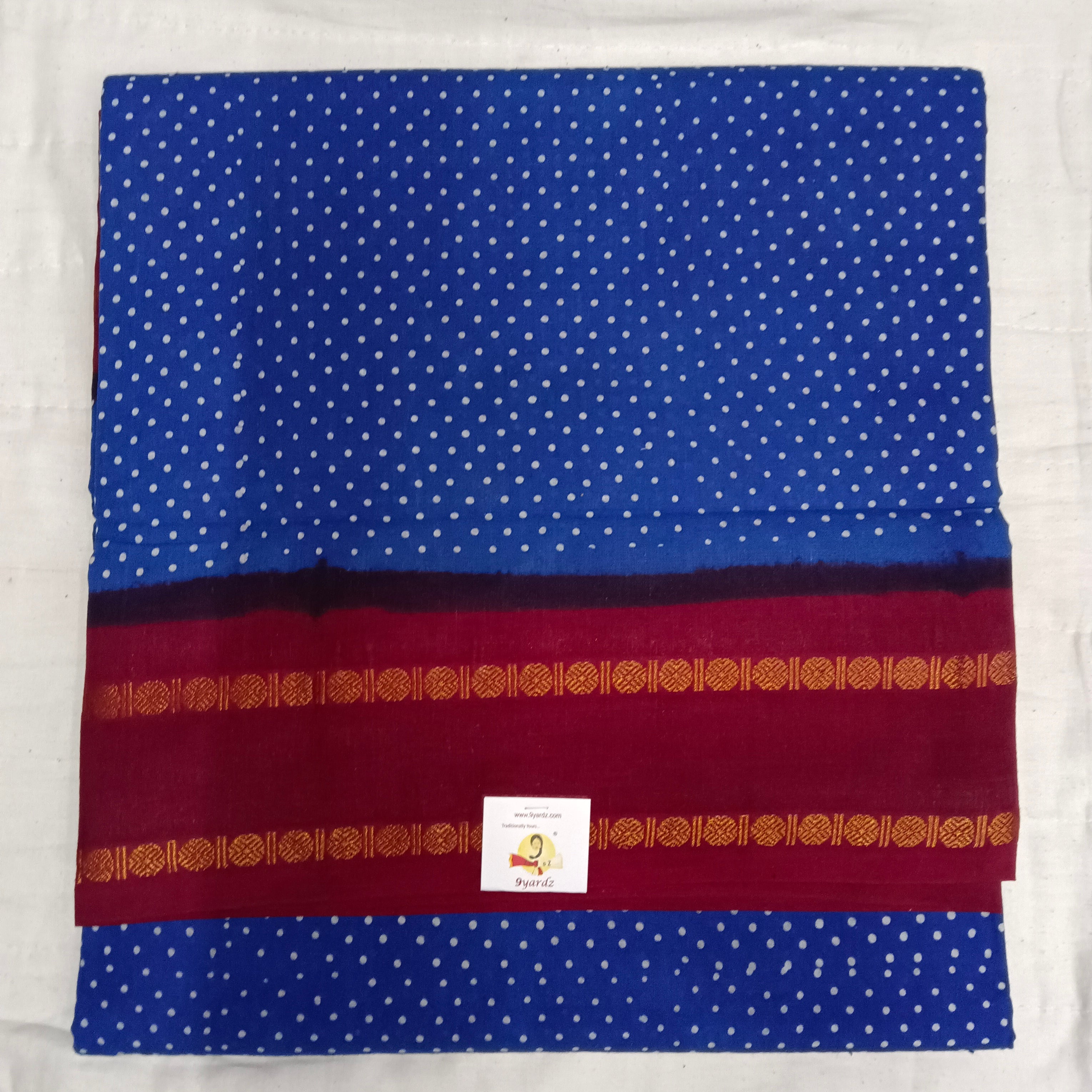 Sungudi cotton 9.5 yards madisar