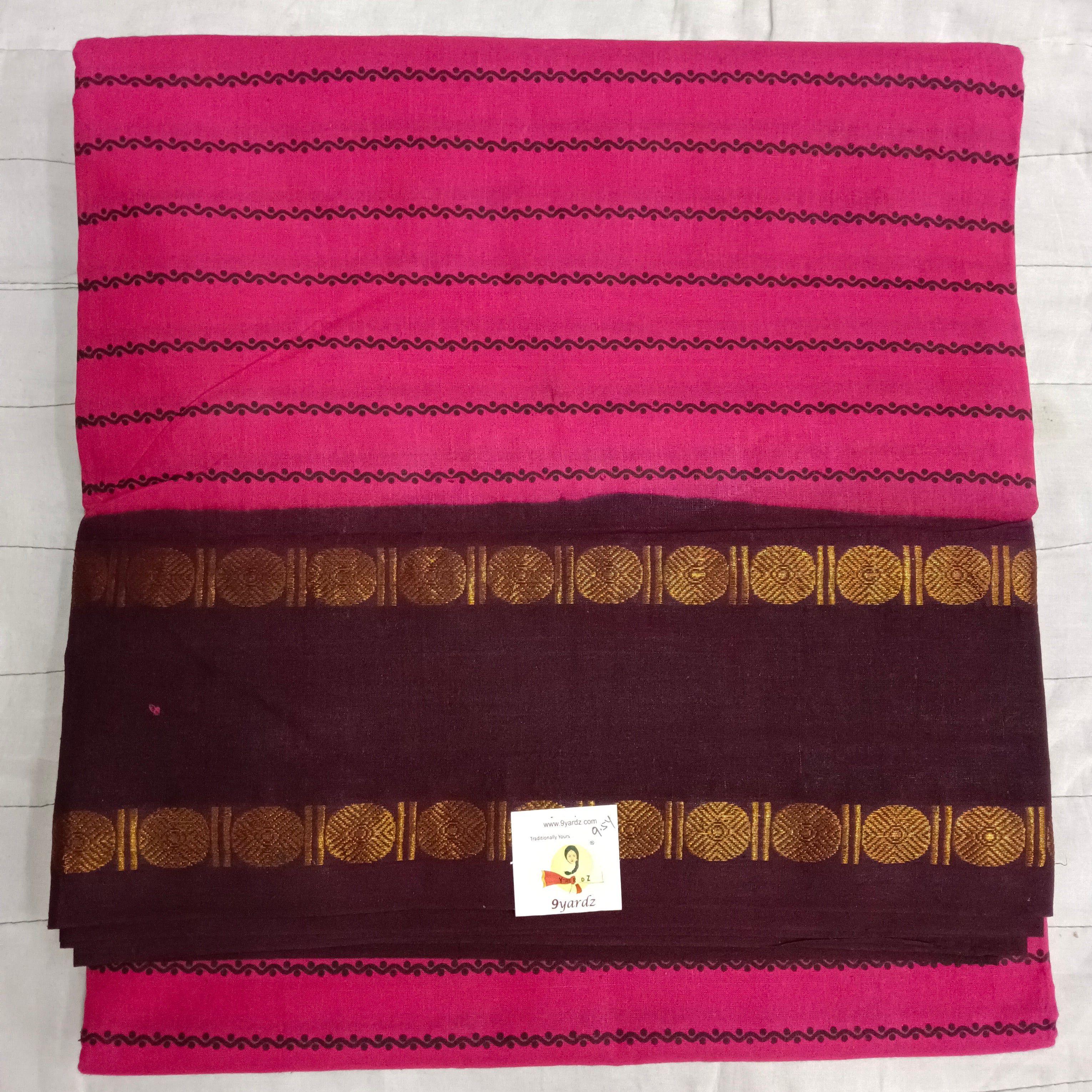 Sungudi cotton 9.5 yards madisar