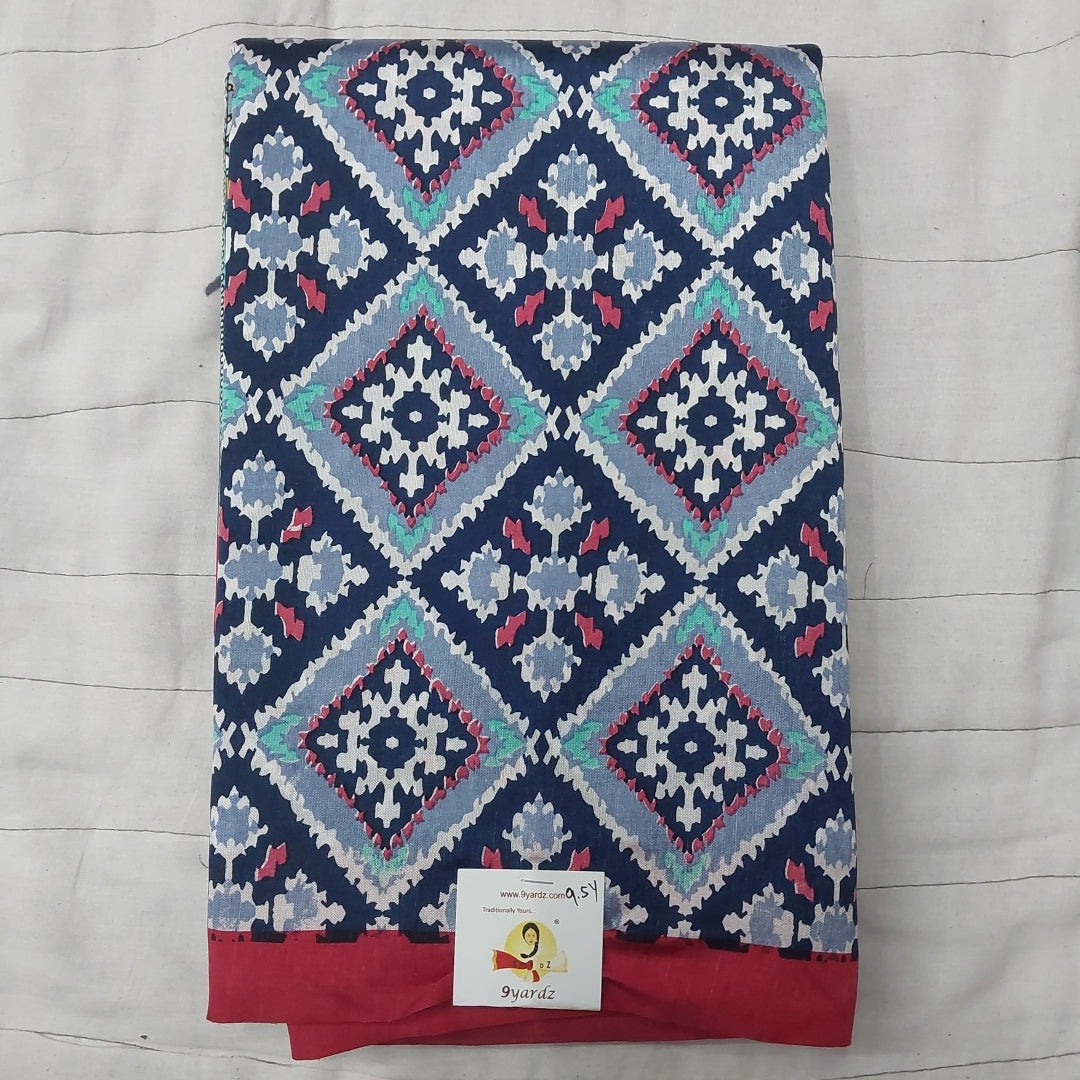 Printed Silk 9.5 yards