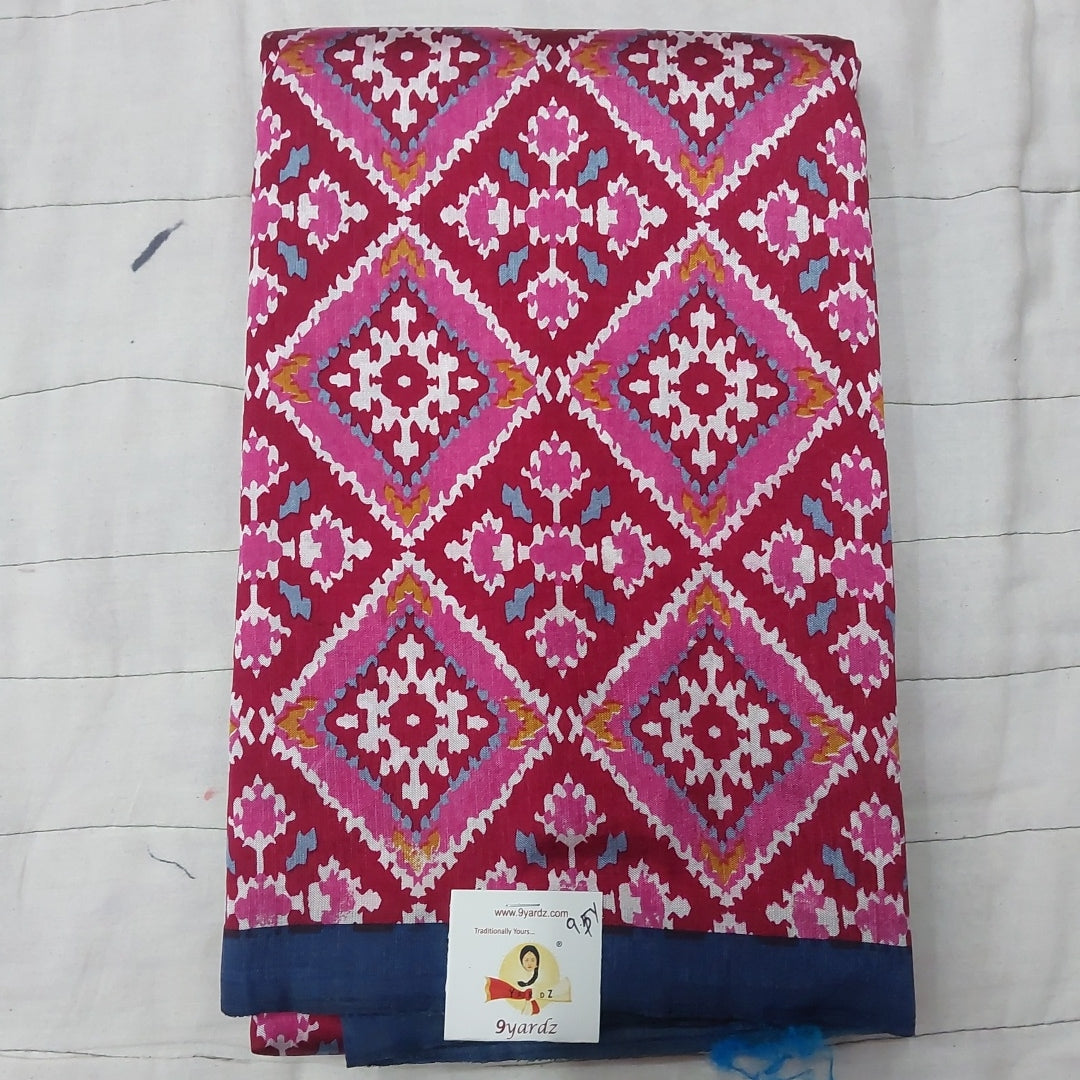 Printed Silk 9.5 yards