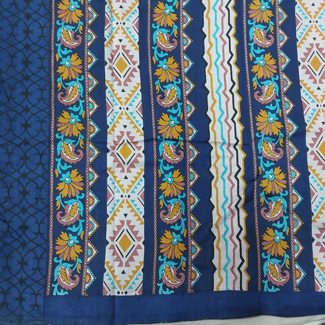 Printed Silk 9.5 yards