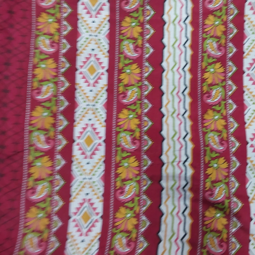 Printed Silk 9.5 yards