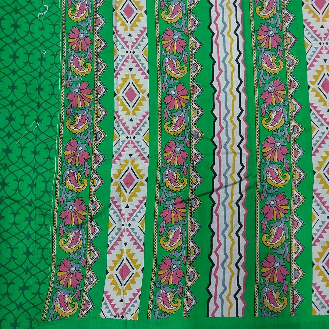 Printed Silk 9.5 yards