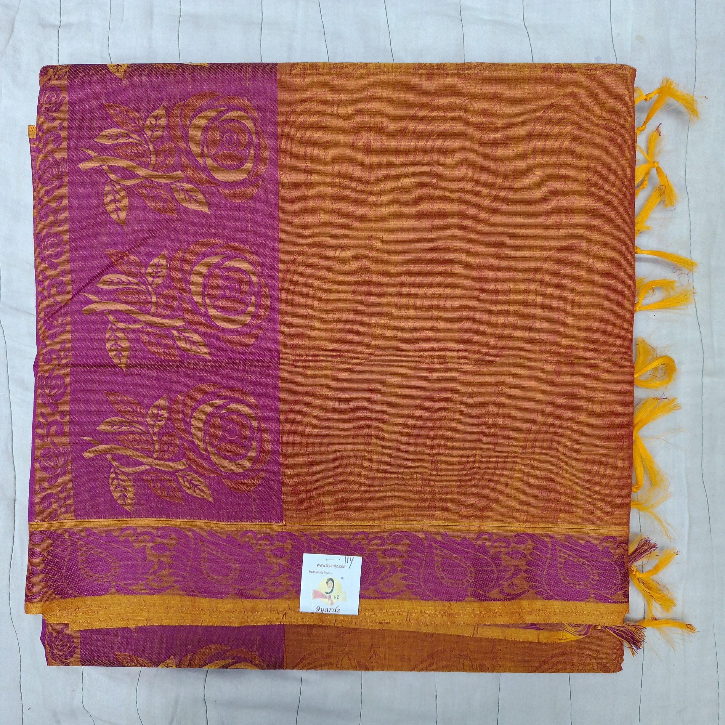 Rich Cotton Embossed madisar 11yardz
