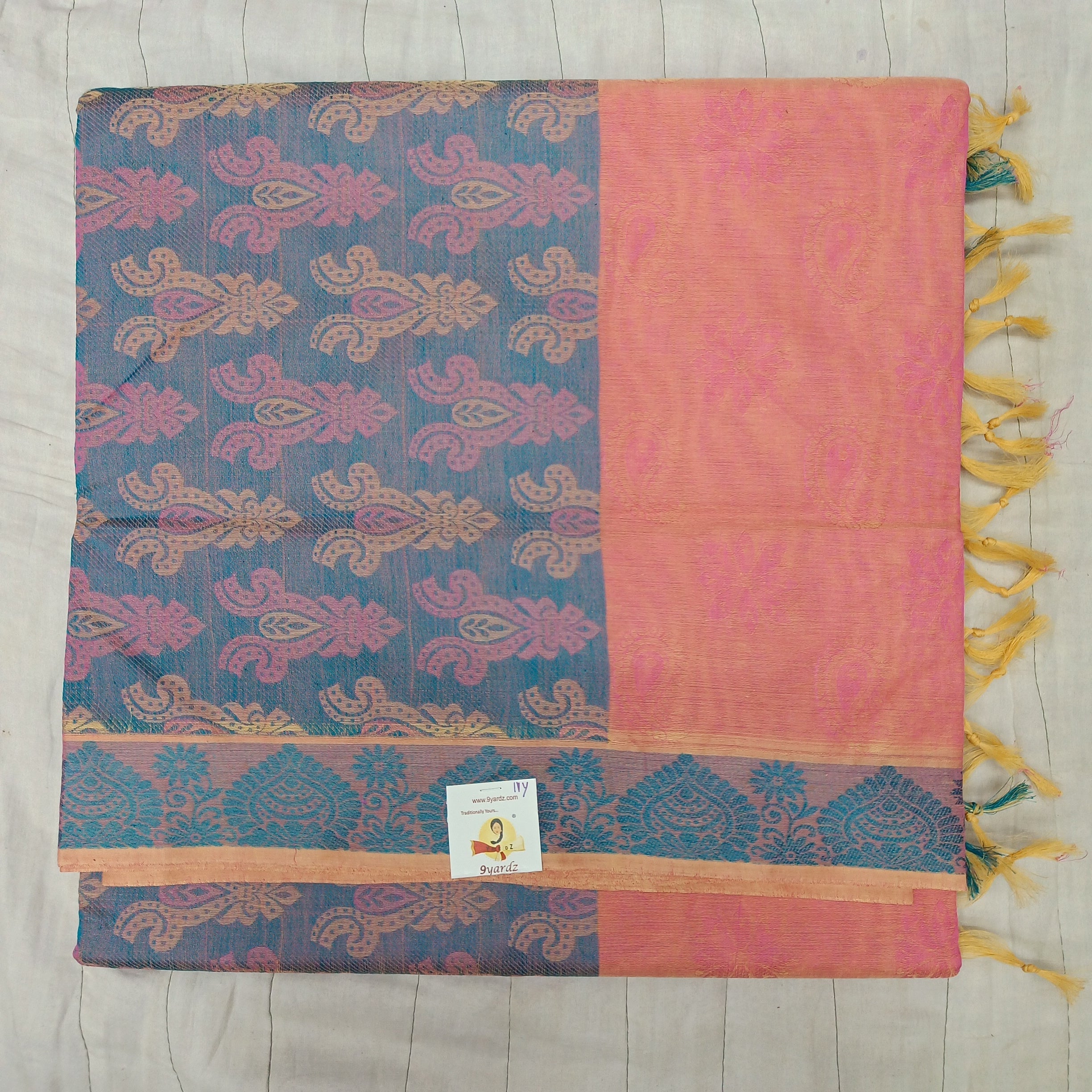 Rich Cotton Embossed madisar 11yardz