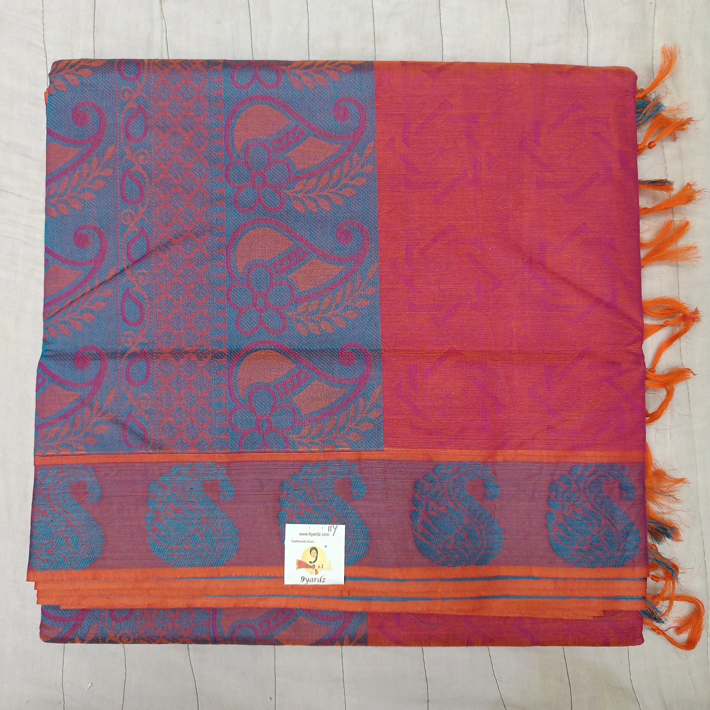 Rich Cotton Embossed madisar 11yardz