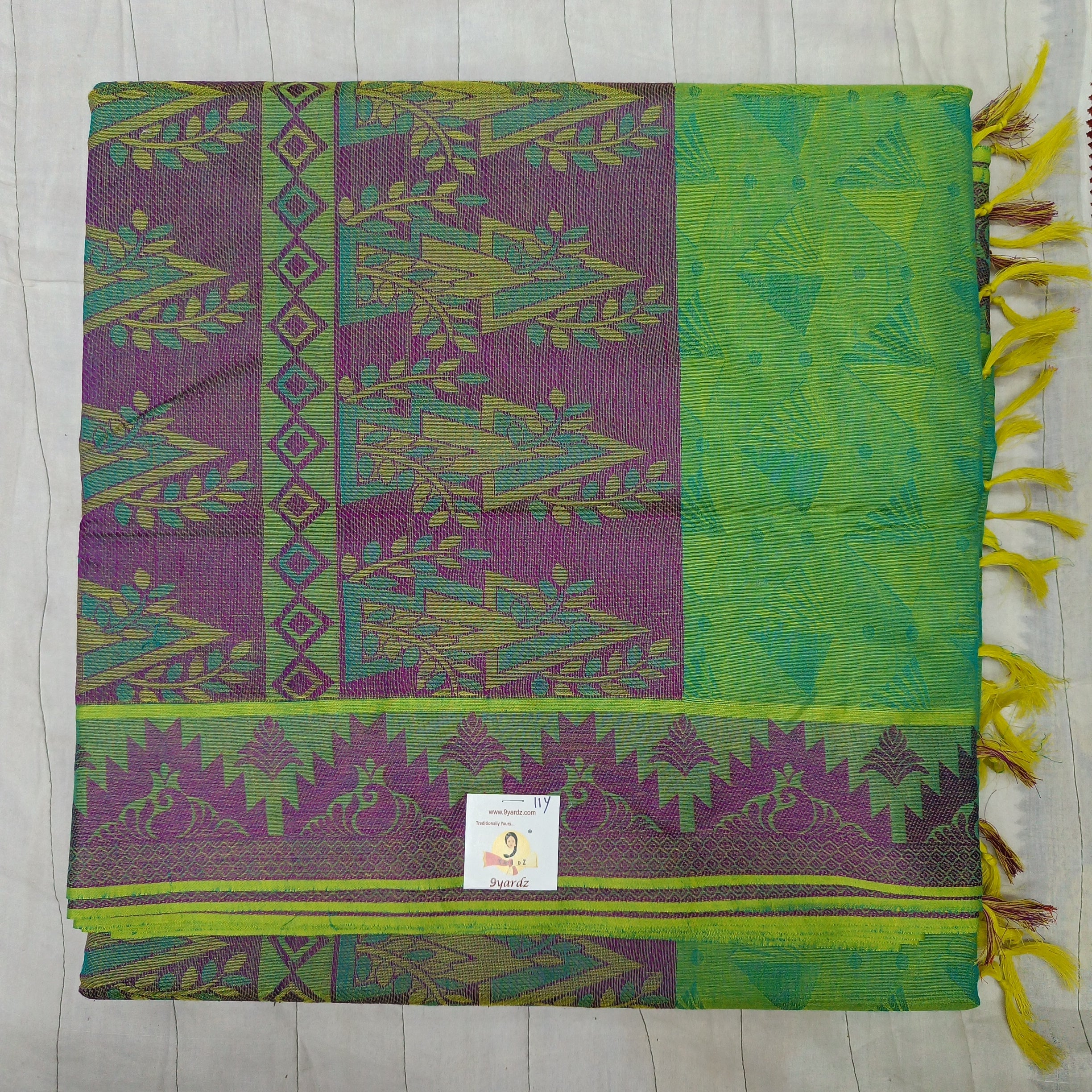 Rich Cotton Embossed madisar 11yardz