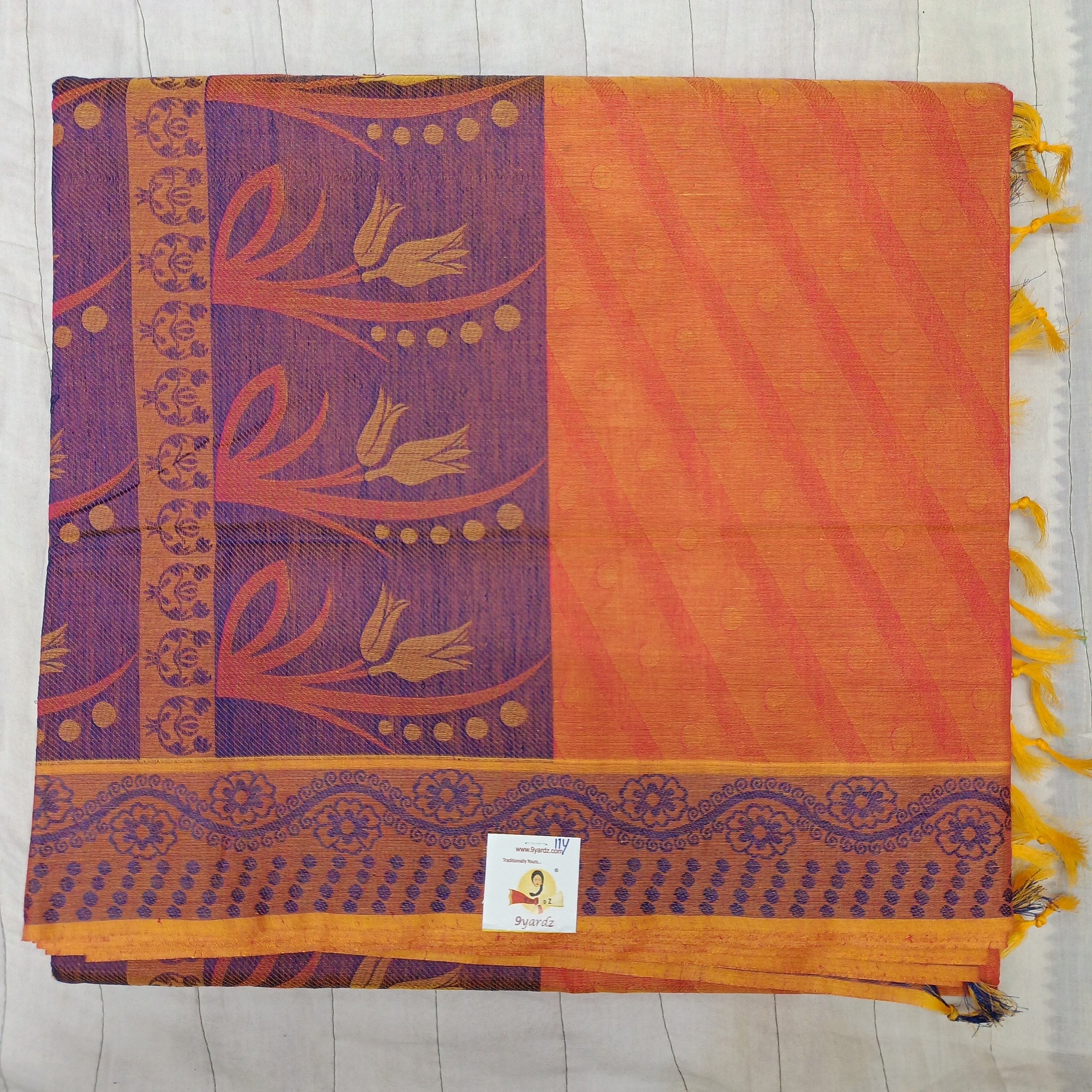 Rich Cotton Embossed madisar 11yardz