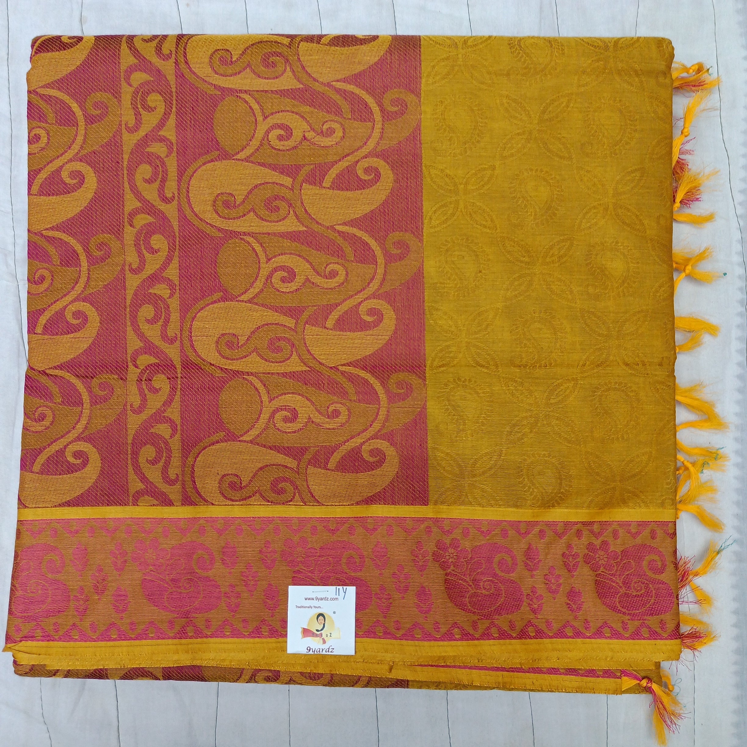 Rich Cotton Embossed madisar 11yardz