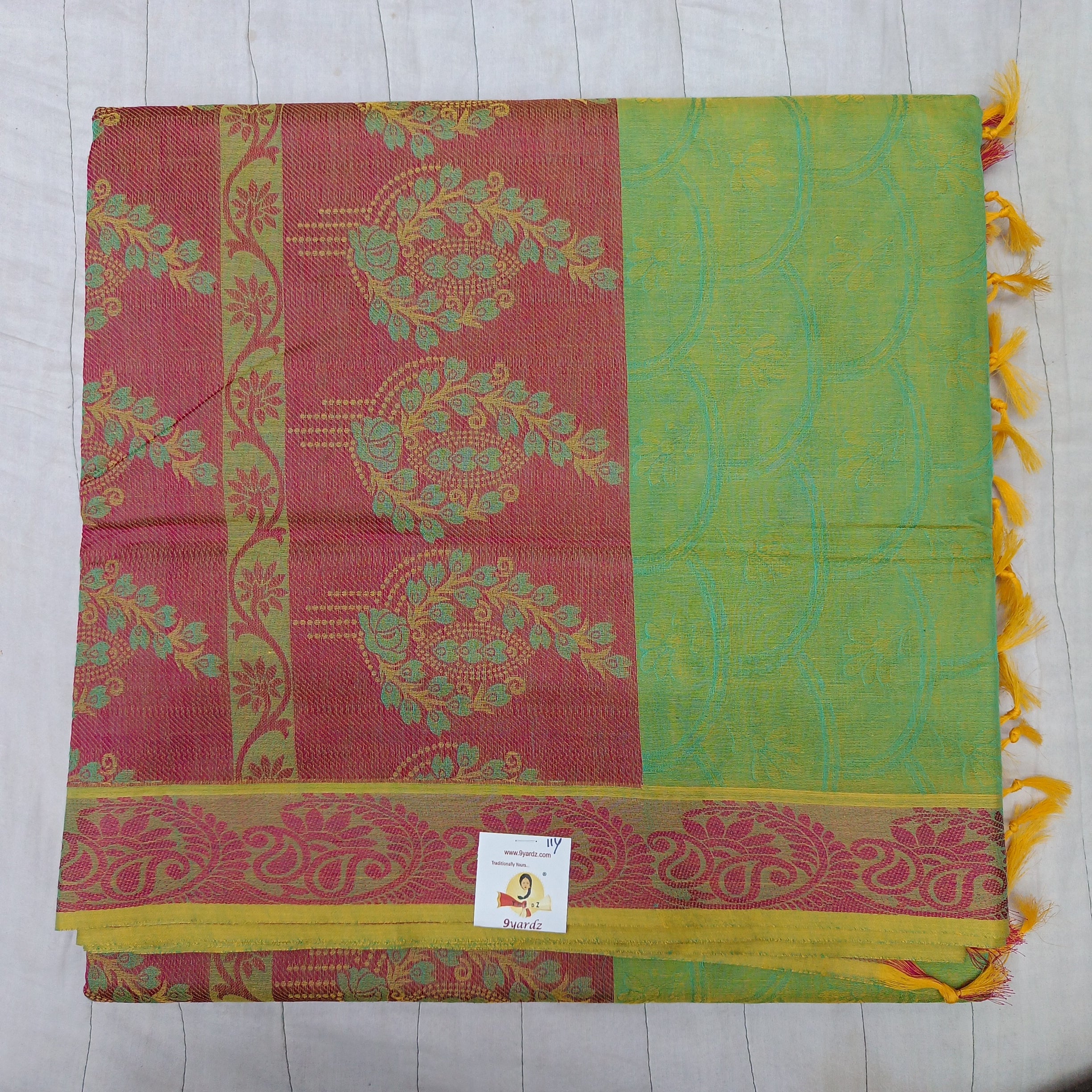 Rich Cotton Embossed madisar 11yardz