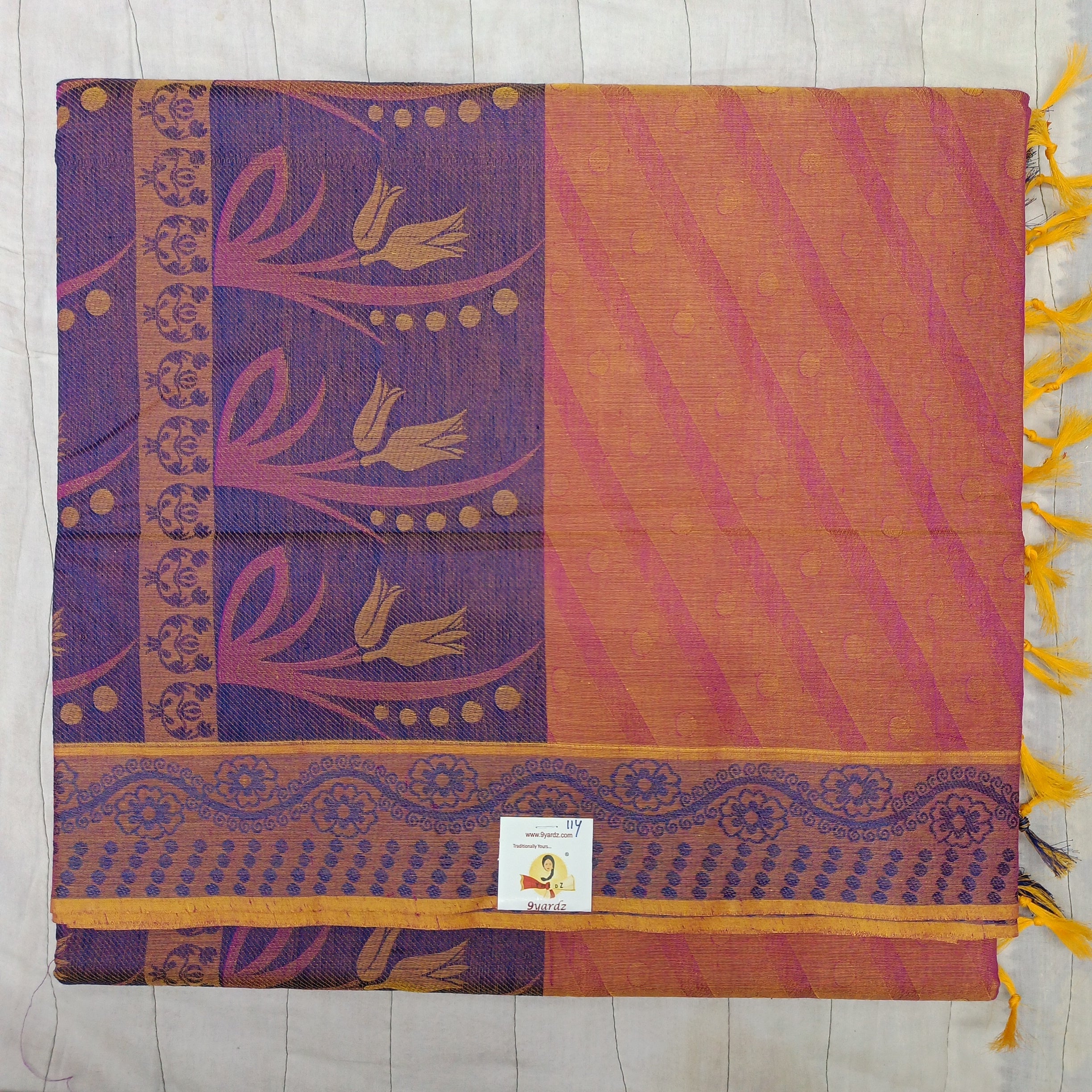 Rich Cotton Embossed madisar 11yardz