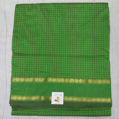 Kalyani Cotton checked  9.5 yards