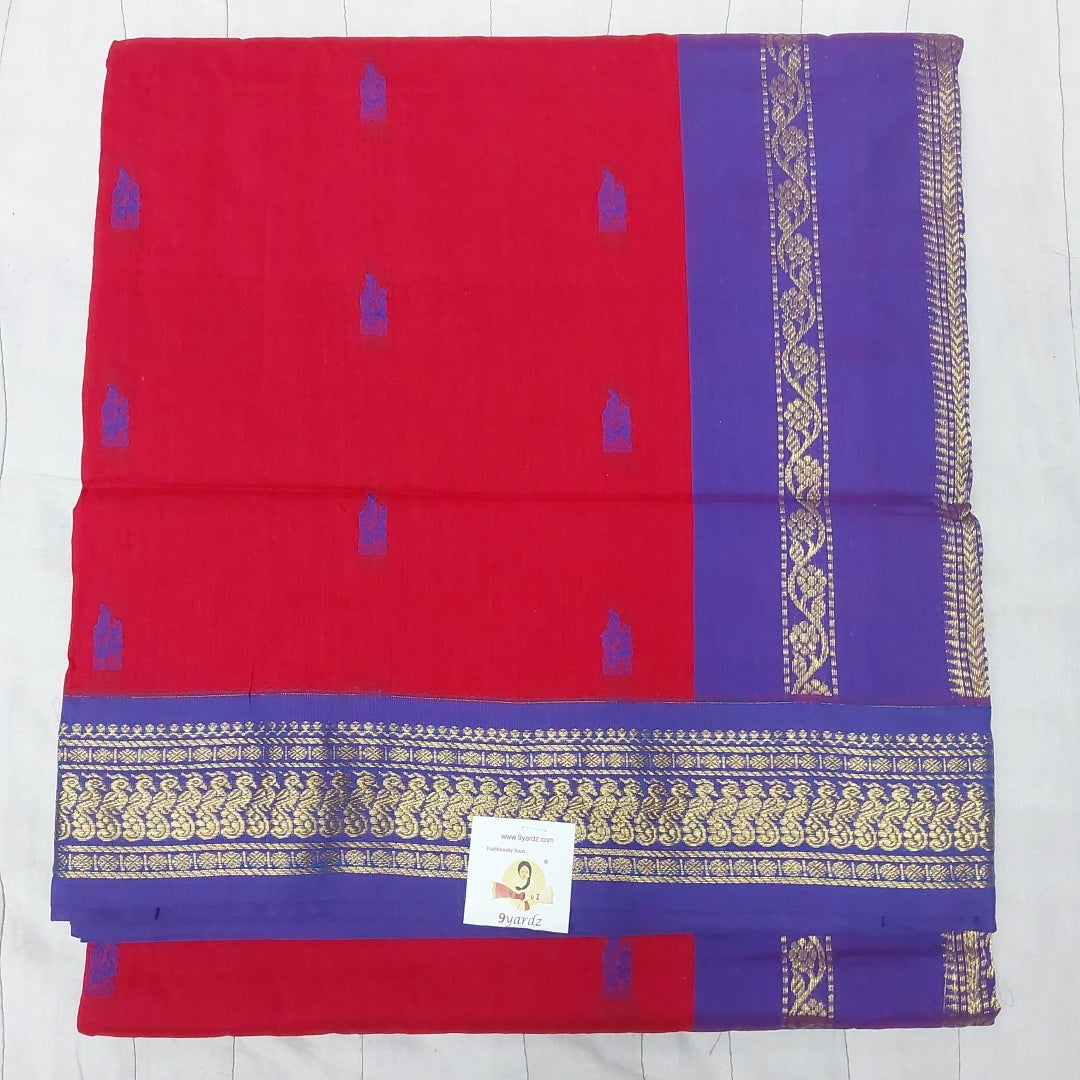 Kalyani Cotton Butta  9.5yardz