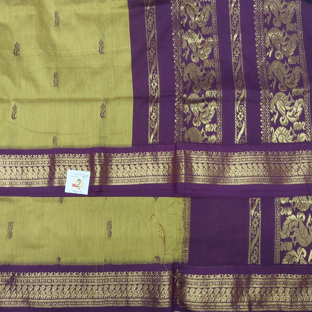 Kalyani Cotton Butta  9.5yardz