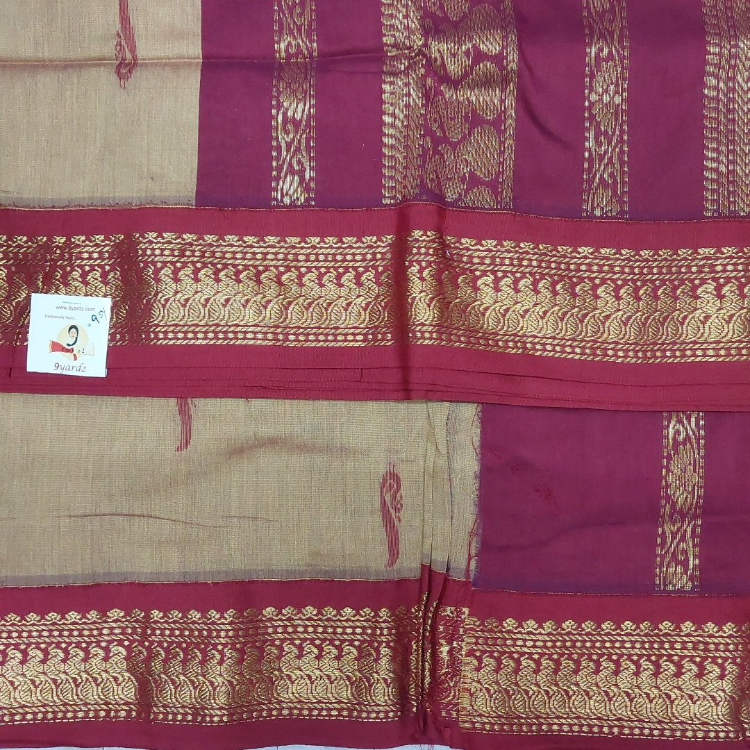 Kalyani Cotton Butta  9.5yardz
