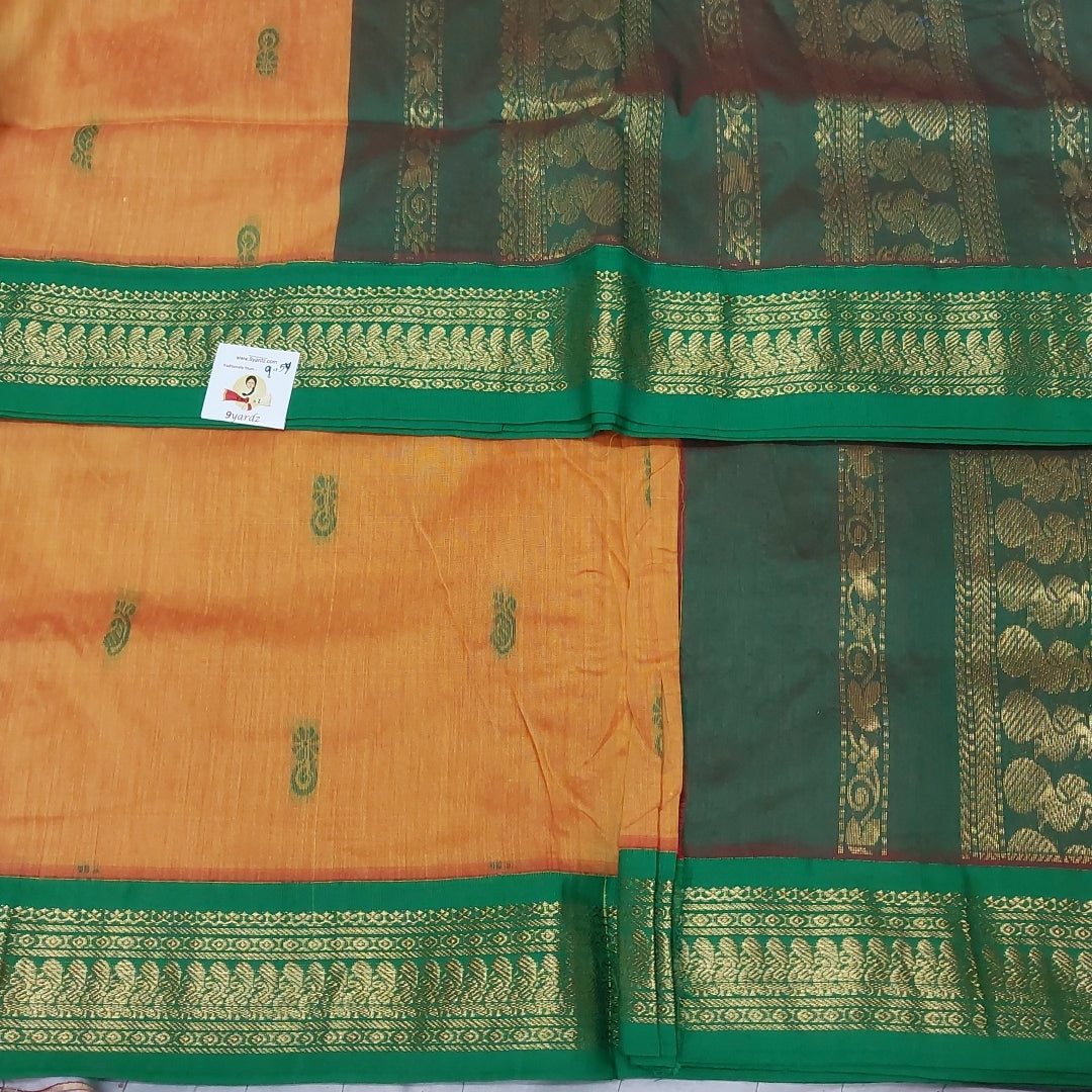 Kalyani Cotton Butta  9.5yardz