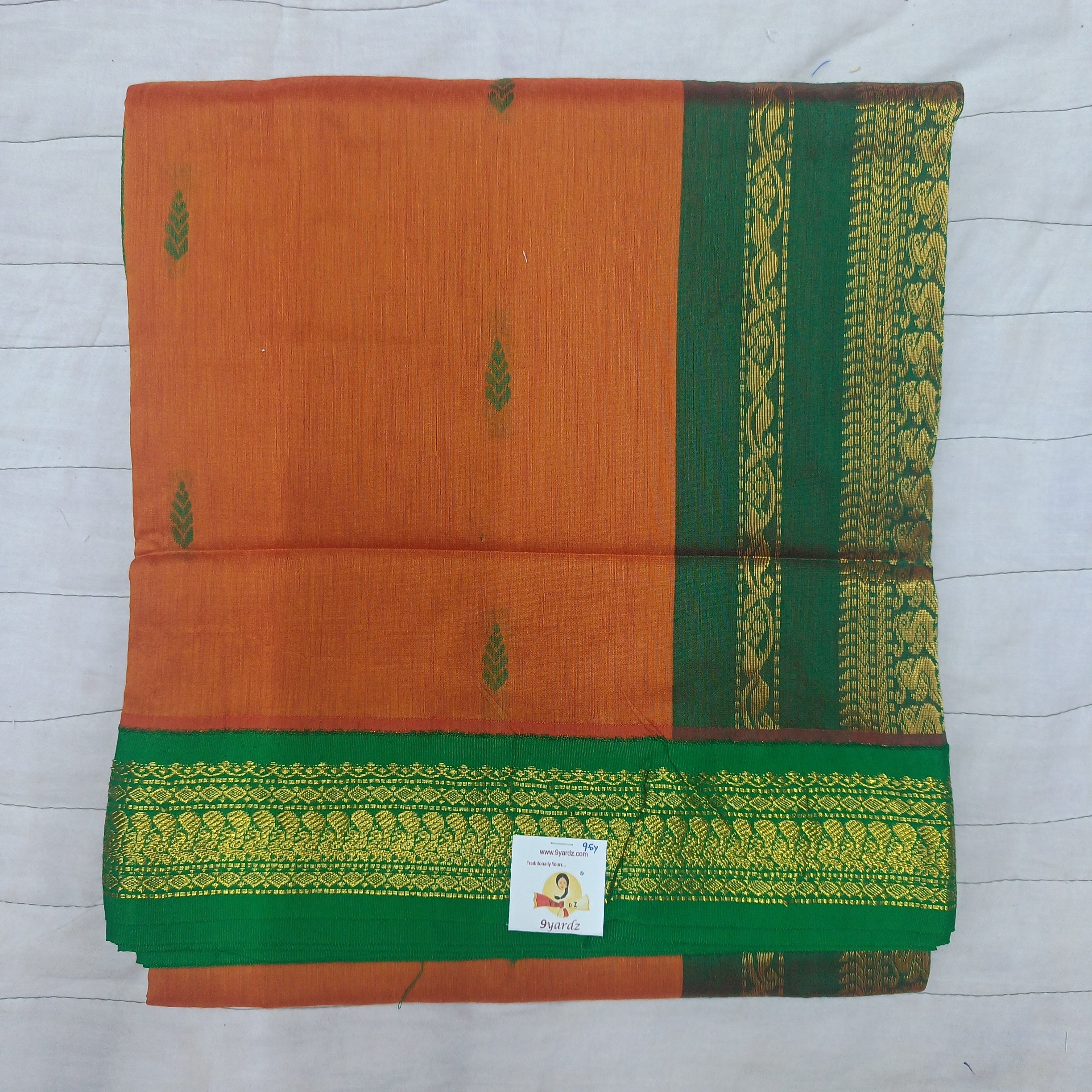 Kalyani Cotton Butta  9.5yardz