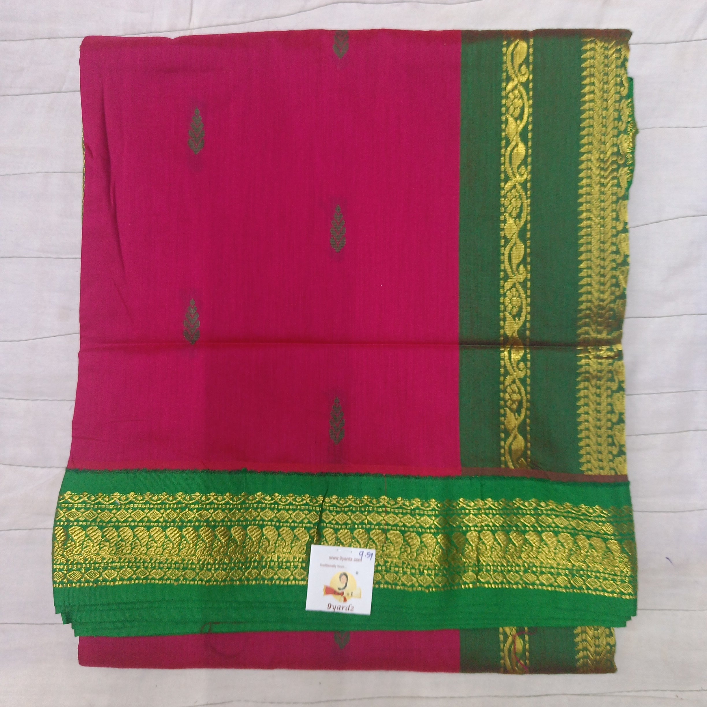 Kalyani Cotton Butta  9.5yardz