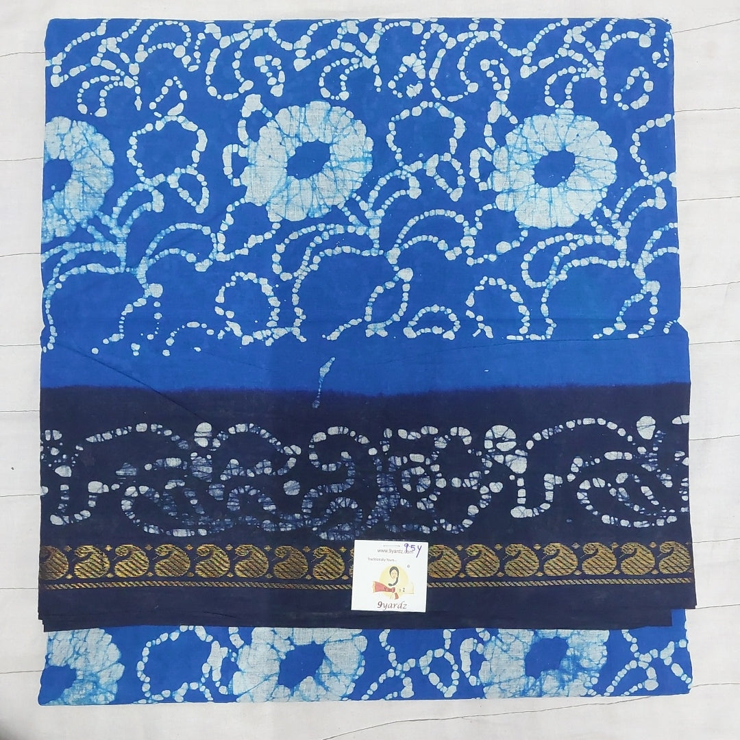 Sungudi cotton 9.5 yards madisar