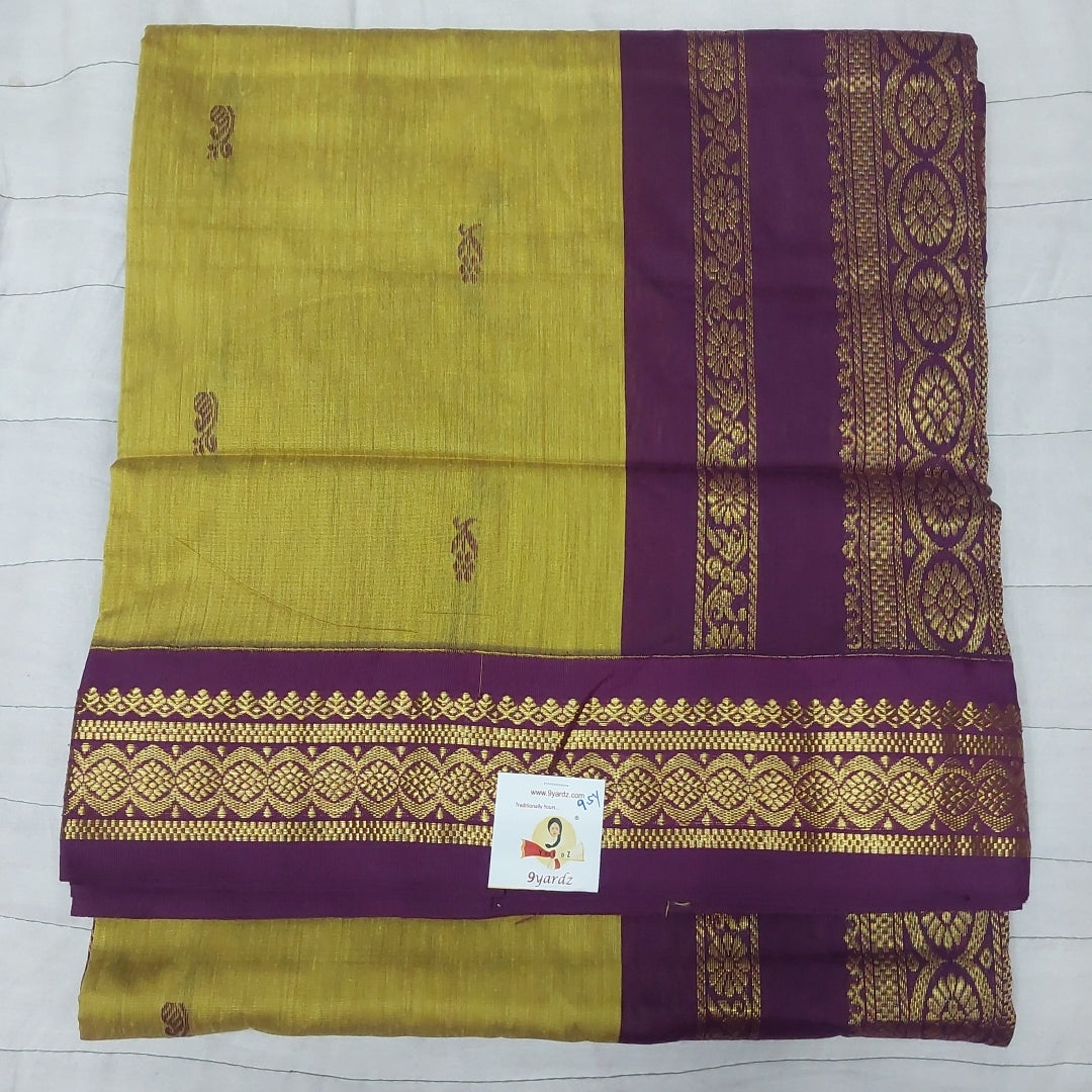 Kalyani Cotton Butta  9.5yardz