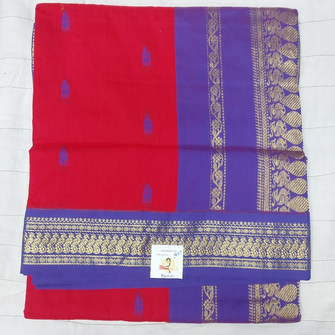 Kalyani Cotton Butta  9.5yardz