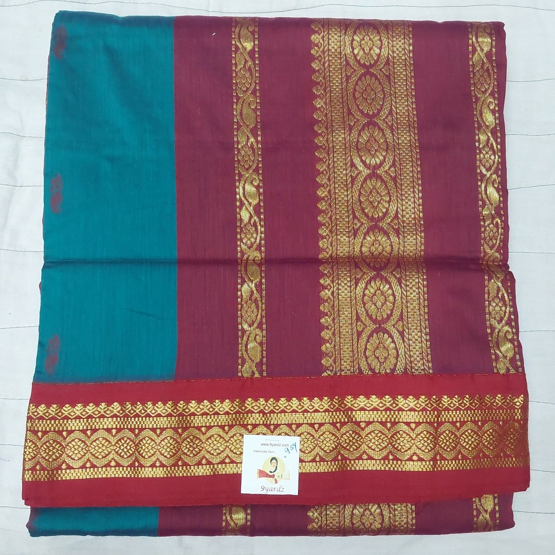 Kalyani Cotton Butta  9.5yardz