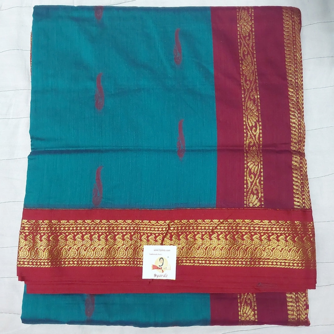 Kalyani Cotton Butta  9.5yardz