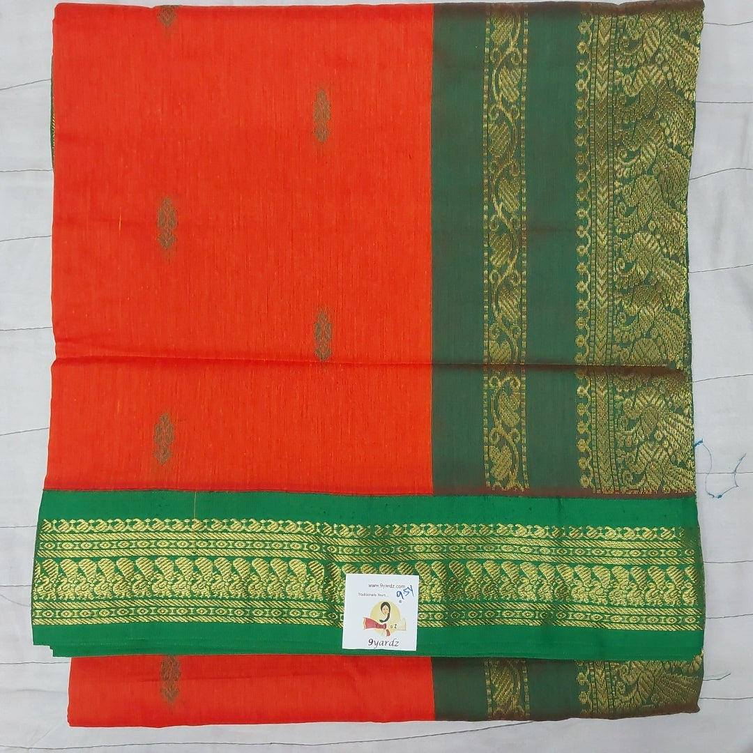 Kalyani Cotton Butta  9.5yardz