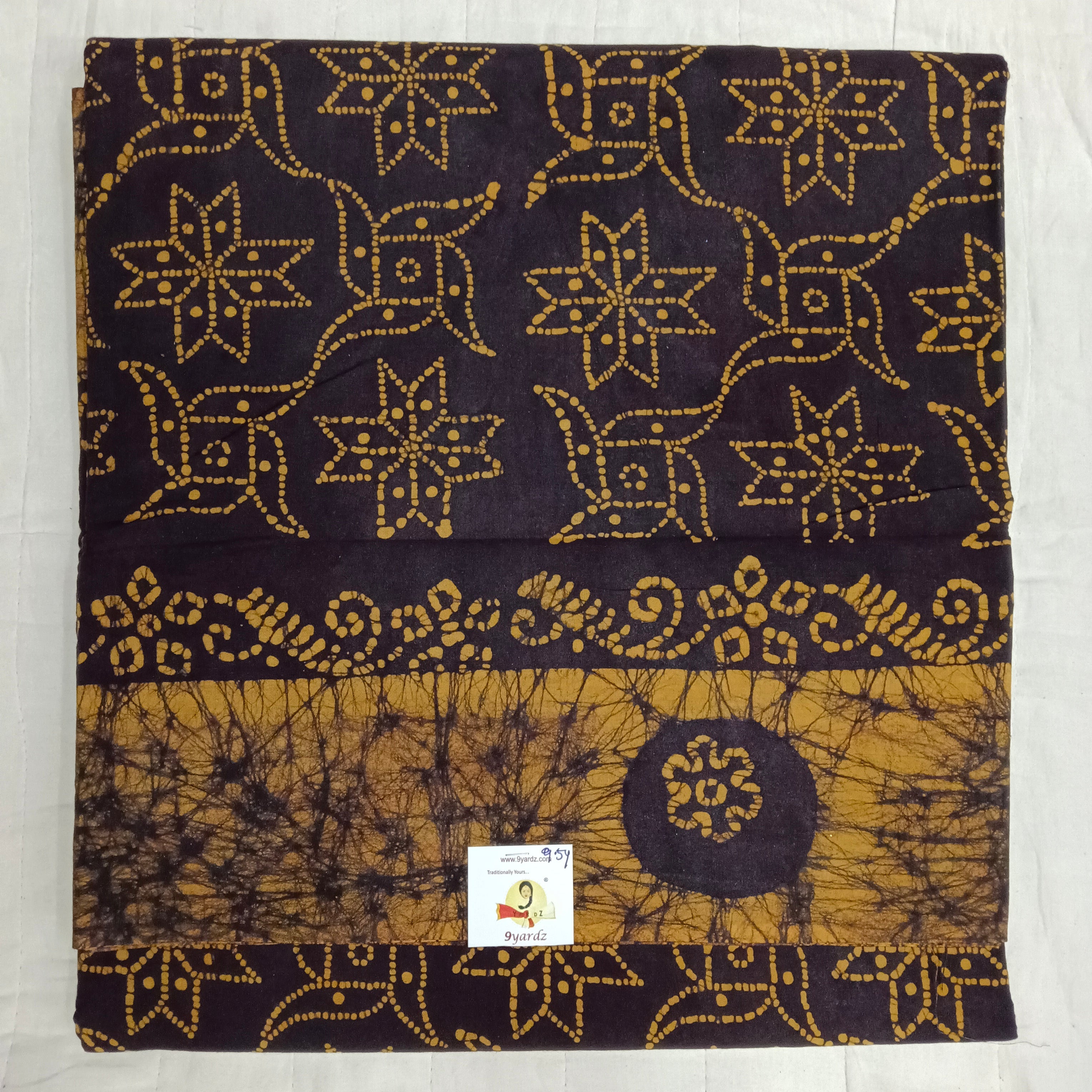 Sungudi cotton 9.5 yards madisar