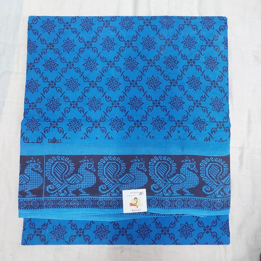 Sungudi cotton 9.5 yards madisar