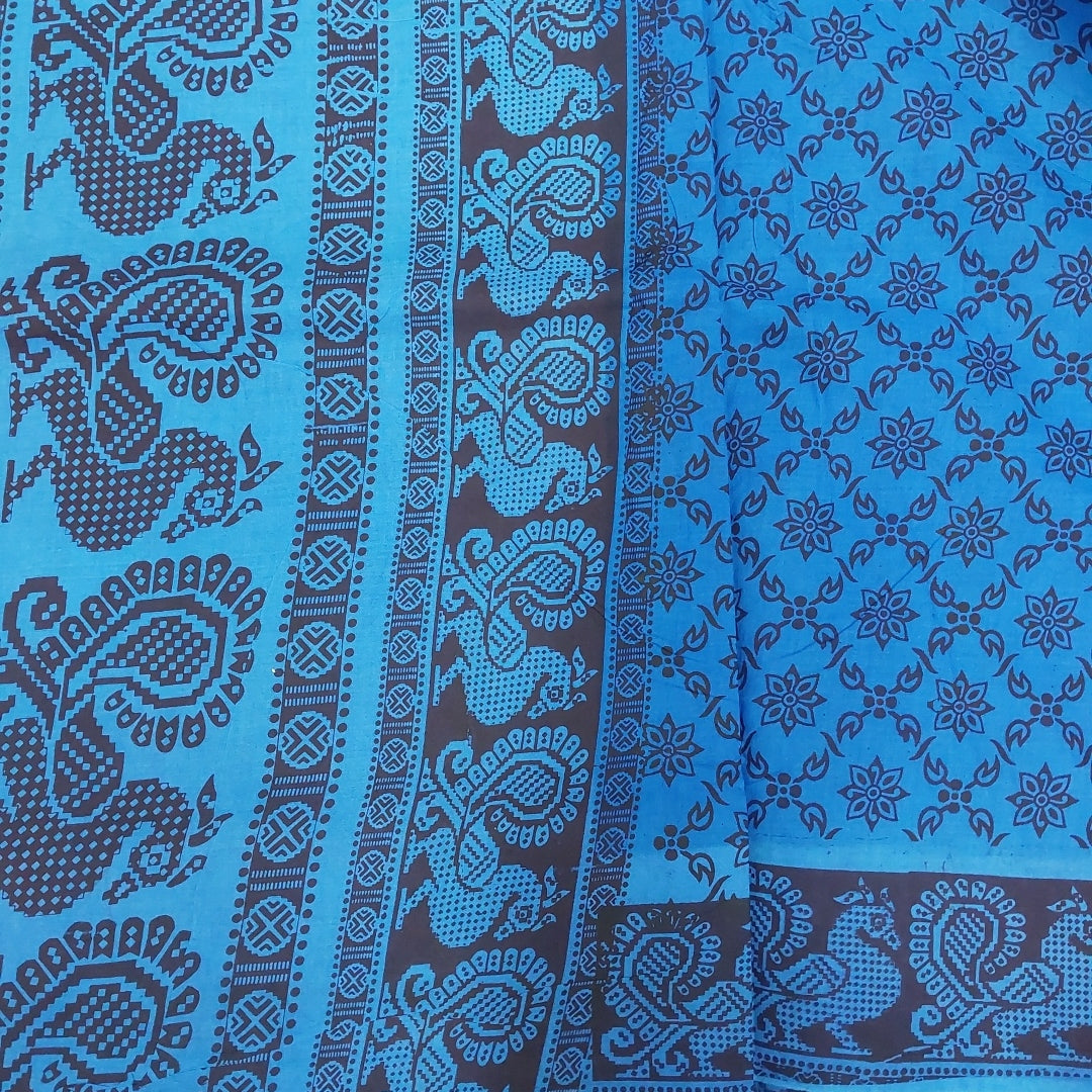 Sungudi cotton 9.5 yards madisar