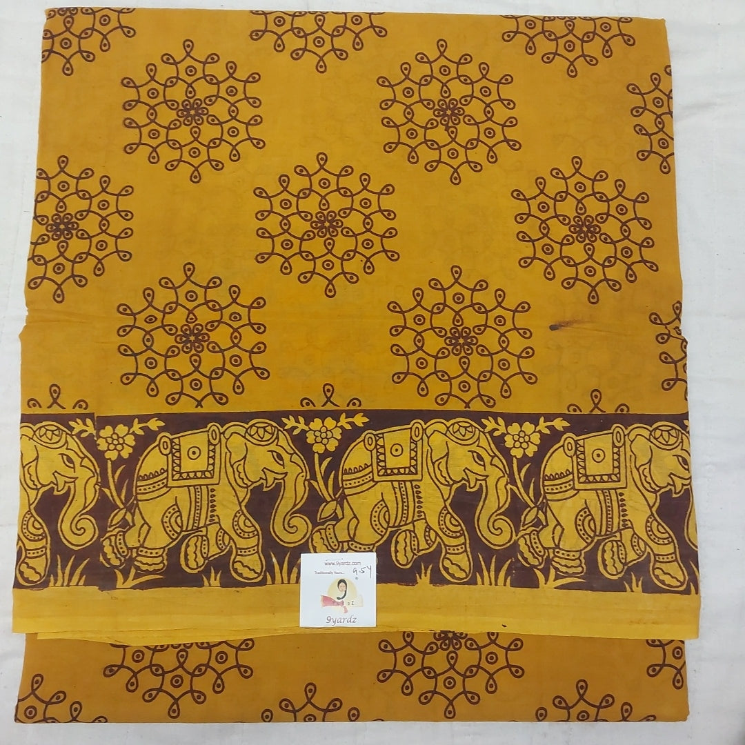 Sungudi cotton 9.5 yards madisar